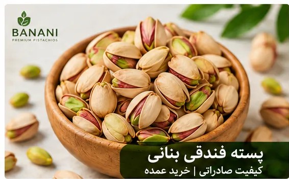 فستق فندقي خام من بناني مناسب للبيع بالجملة والتصدير